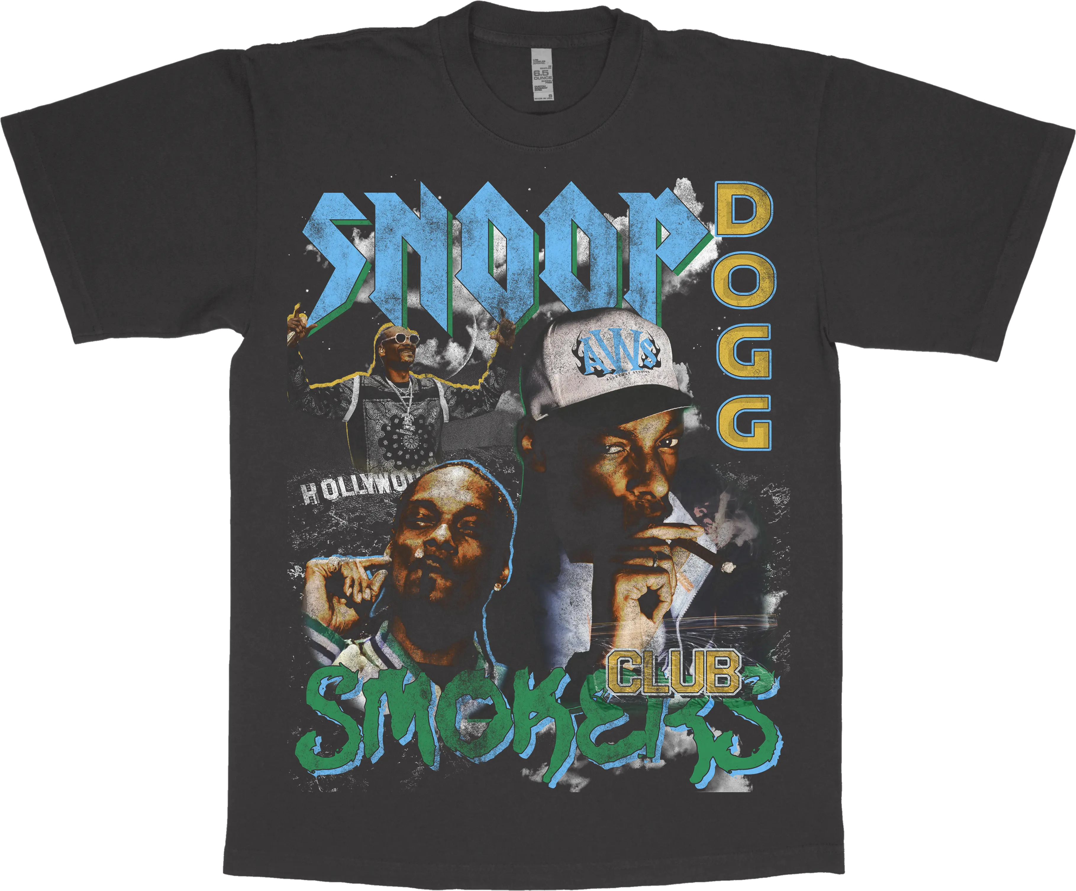 Snoop Dogg Smokers Club Vintage Collage Tee – Alleyway Studios