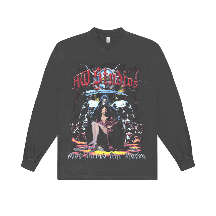 Graphic T-shirt - Long Sleeve - Alleyway StudiosGraphic tee932g5-S-Vin62-FRO-1_1