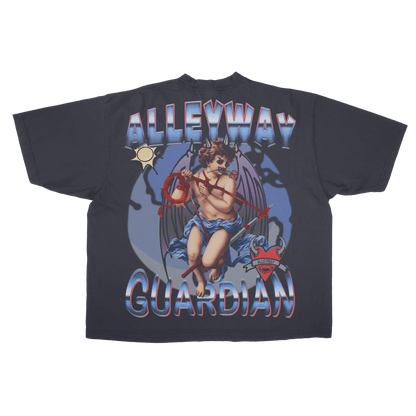 Guardian Lover Tee – Love With a Reckless Edge - Alleyway StudiosAJVNp - S - Bla1 - FRO - 1_1