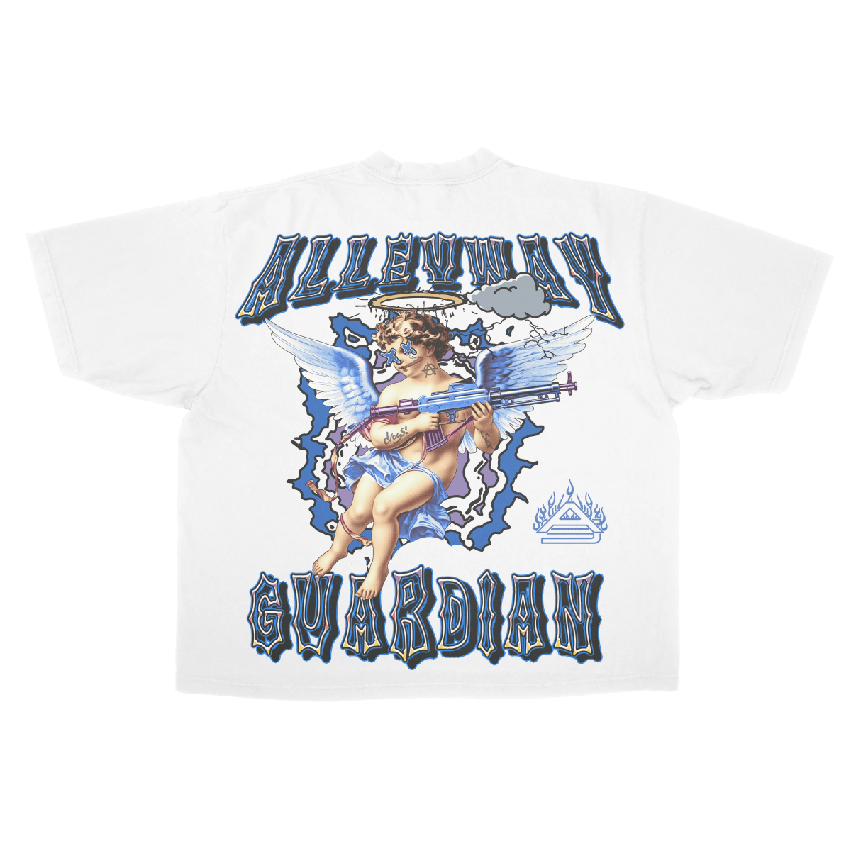 Guardian Sinner Tee – Born to Break the Rules - Alleyway StudiosAJVNp - S - Cre231 - FRO - 1_7