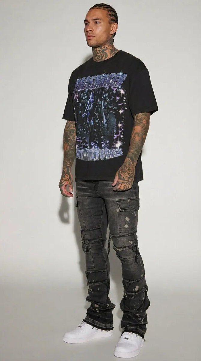 Pacemaker Cropped Graphic T-Shirt - Alleyway StudiosGraphic teeqgsDK-S-Bla8091-FRO-1_1