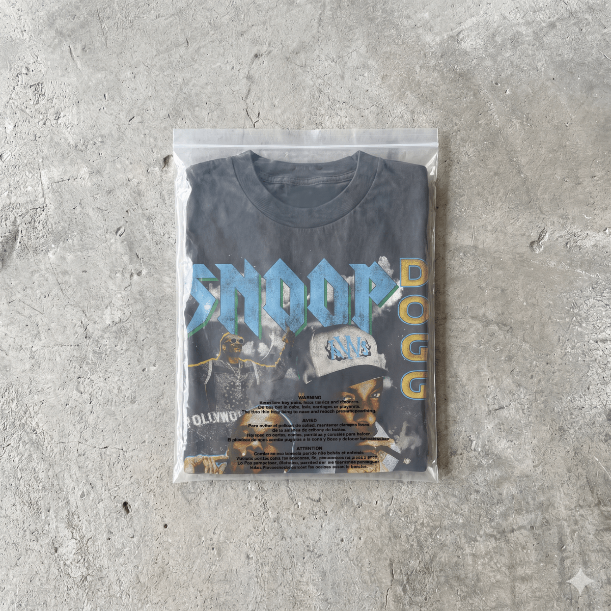 Snoop Dogg Smokers Club Vintage Collage Tee - Alleyway StudiosGraphic teegloMa-S-Vin62-FRO-1_1