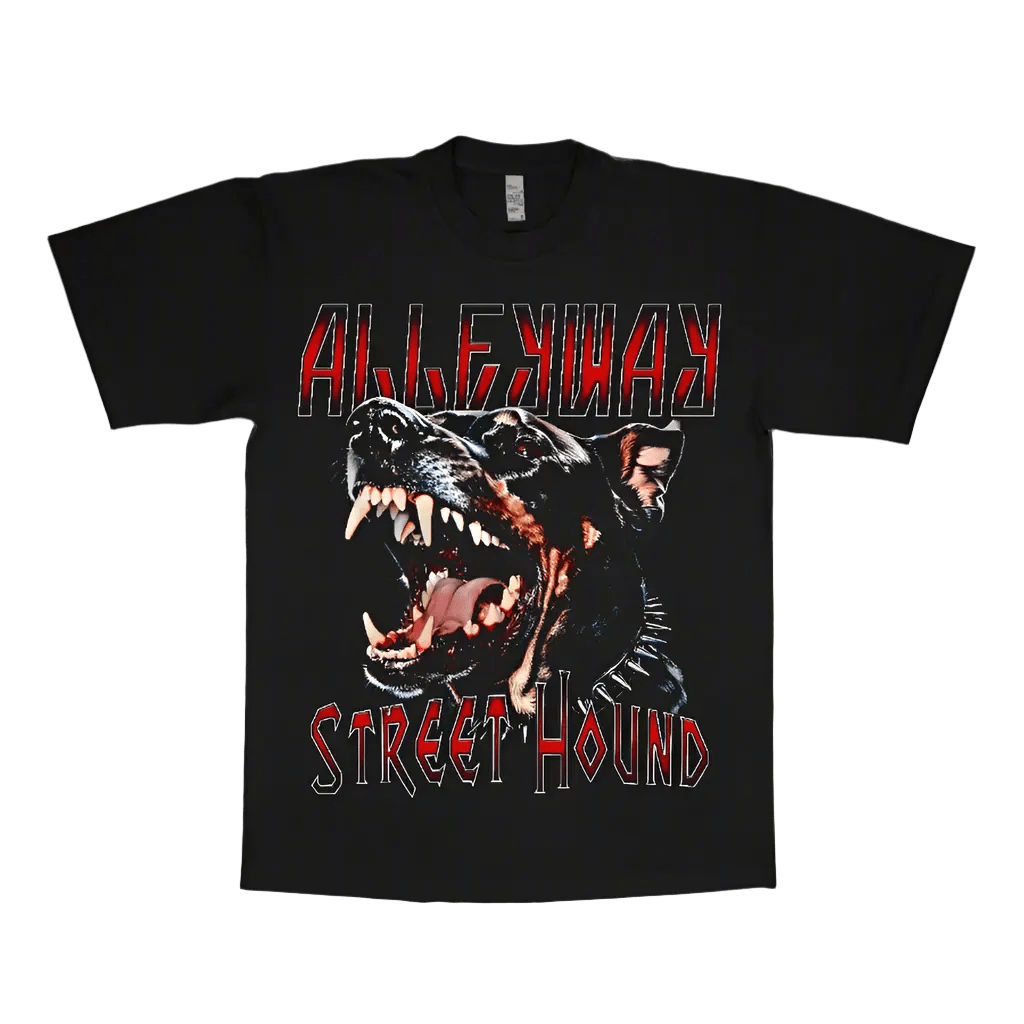 Street Hound Graphic Tee - Alleyway StudiosGraphic teegloMa - S - Bla1 - FRO - 1_3