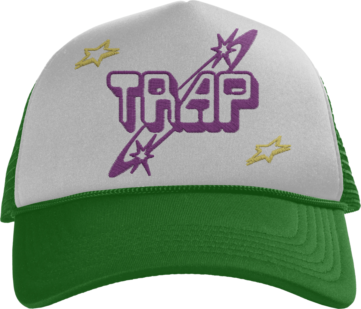 TOPTIE - 5 Panel Trucker Hat - Alleyway StudiosTrucker hatEjhA7-Adj-Gre8108-FRO-1_1